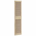 vidaXL Skříňové dvere Prírodná 170 x 2,1 x 39,5 cm Borovicový masív