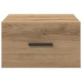 vidaXL Nočný stolík 2 ks dub artisan 35 x 35 x 20 cm Kompozitné drevo