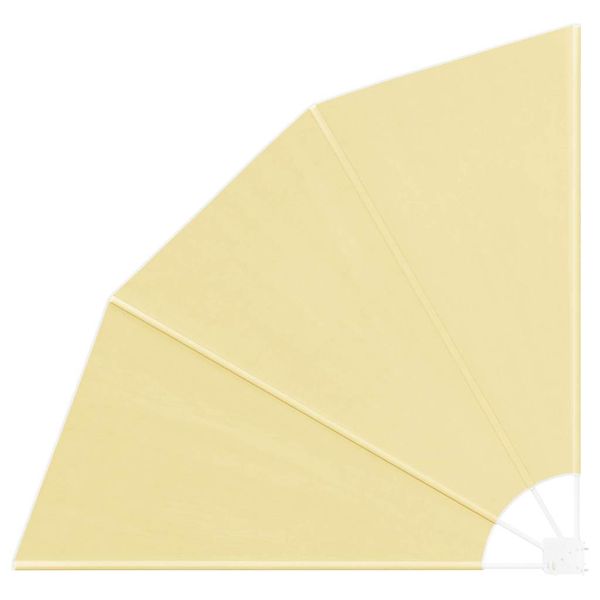 vidaXL Záclona na balkónové súkromie 160 x 160 cm Polyester Piesková
