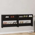 vidaXL Skriňa na topánky 2 ks 83 x 18 x 60 cm Kompozitné drevo