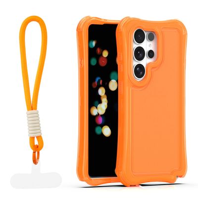 Puzdro Safepop s remienkom pre Samsung Galaxy S26 Ultra oranžový