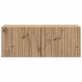 vidaXL Nástenná TV skrinka 78,5 x 31 x 30 cm Dub artisan