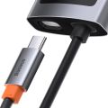 Rozbočovač 4v1 Baseus Metal Gleam Series, USB-C na USB 3.0 + USB 2.0 + HDMI + USB-C PD