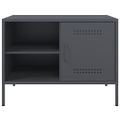 vidaXL TV skrinky 2 ks antracitové 68x39x50,5 cm oceľ