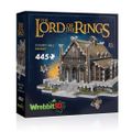 3D Puzzle Pán prsteňov - Zlatá sieň Edoras, 445 dielikov
