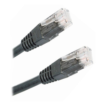 UTP Patch Kábel RJ45 CAT5E 0,25 m 8P8C 1:1 čierna UTP Patch Kábel RJ45 CAT5E 0,25 m 8P8C 1:1 čierna