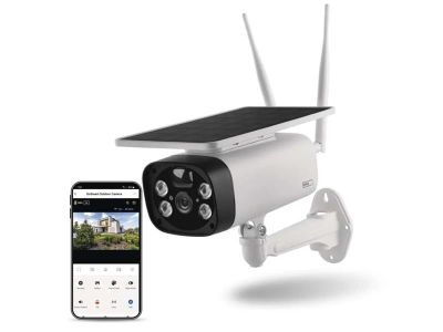 GoSmart vonkajšia batériová kamera IP-600 EYE s WiFi a solárnym panelom