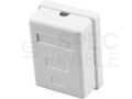 Zásuvka NEKU CAT6 UTP 1 x RJ45 na omietku biela Zásuvka NEKU CAT6 UTP 1 x RJ45 na omítku bílá