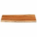 vidaXL Stolová doska 110x60x3,8 cm obdĺžnik masívna akácia živá hrana