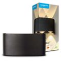 Modee LED čierna nástenná lampa 6W 470lm neutrálna biela (ML-LWL0002)