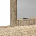 vidaXL Toaletný stolík Sonoma dub 79 x 41 x 140 cm Kompozitné drevo