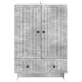 vidaXL Servírovacia skriňa Betónovo Sivá 66 x 34,5 x 95 cm