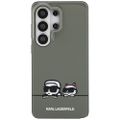 Puzdro Karl Lagerfeld IML Peekaboo Karl&Choupette MagSafe pre Samsung Galaxy S26 Ultra čierne