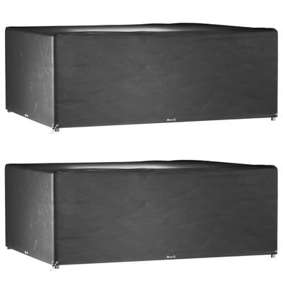 vidaXL Obaly na záhradný nábytok 2 ks 16 očiek 278x204x105 cm obdĺžnik