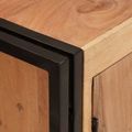 vidaXL Skrinka pod umývadlo Hnedá 71 x 33 x 58 cm Pevné akáciové drevo
