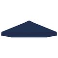vidaXL Kryt na altánkovú strechu 6 x 3 m Modrá Polyester 190 gsm
