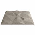 vidaXL Nástenné panely 24 ks 50 x 50 cm Betónovo sivá XPS Pena