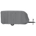 vidaXL Poťah na karavan sivý 610x250x220 cm netkaná textília