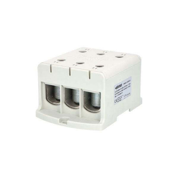 Univerzálny káblový spoj UK 240/3 A, 425A, 1pól., AL/CU, uzavretý, šedý, na dosku /2090313