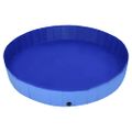vidaXL Skladací bazén pre psov modrý 300x40 cm PVC