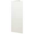vidaXL Záhradný kvetináč biely trojuholník 30x26x75 cm oceľ