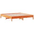 vidaXL Posteľ bez matraca voskovo hnedá 180x200 cm masívna borovica