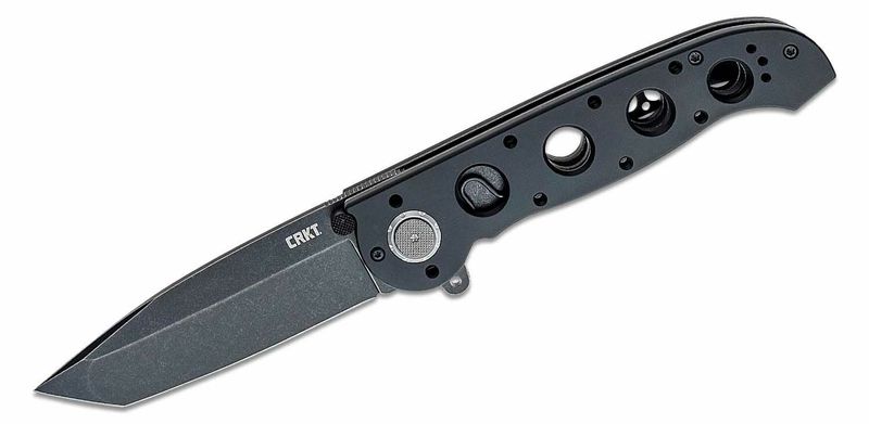 CRKT CR-M16-04DB M16®-04DB Tanto vreckový nôž 9,9 cm, Black Stonewash, čierna, hliník