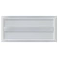 vidaXL Nástenné police 2 ks 50x23,5 cm strieborné nehrdzavejúca oceľ