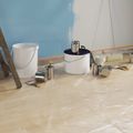 vidaXL Prachový list s lepiacou páskou 12 ks Priehľadná 30 x 3300 cm