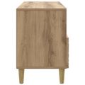 vidaXL TV skrinka 102 x 34,5 x 50 cm Dub artisan Kompozitné drevo