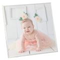 vidaXL Fotorámiky na stenu alebo stôl 5 ks strieborné 20x20 cm MDF