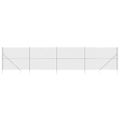 vidaXL Drôtený plot s kotviacimi hrotmi strieborný 1,6x10 m