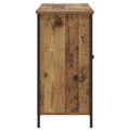 vidaXL Servírovacia skriňa Staré drevo 100 x 35 x 70 cm