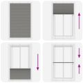 vidaXL plisovaná roleta antracit 120x200 cm Šírka látky 119,4 cm