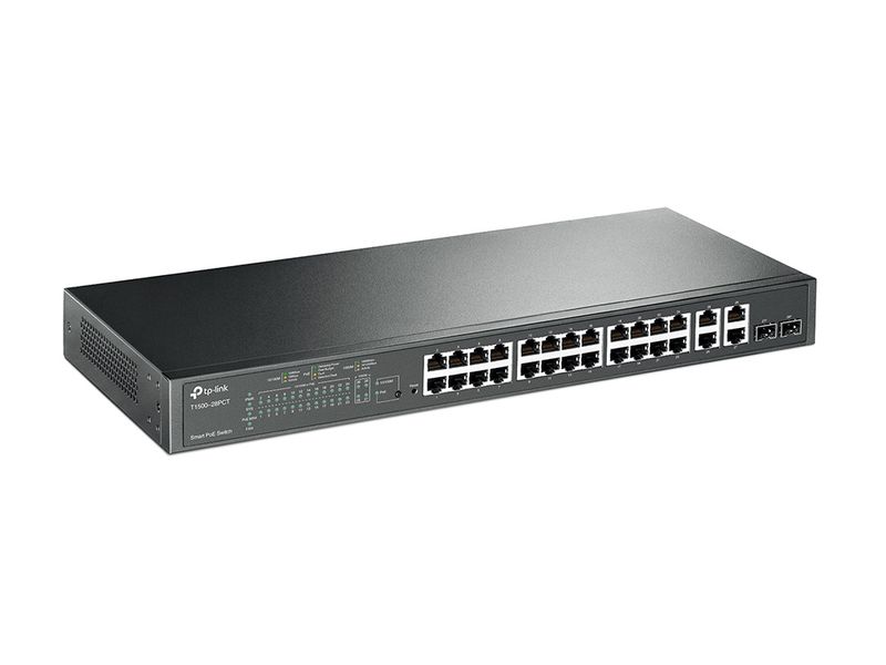 TP-Link SL2428P 24x10/100Mbps+4xGb smart switch, 250W POE+ Omada SDN