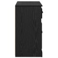vidaXL Komody 2 ks Čierny dub 70 x 35,5 x 67,5 cm Kompozitné drevo