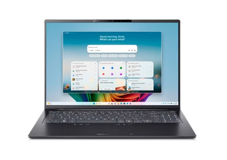 Acer Swift Go 16 AI/SFG16-I71-75VK/U7-355/16''/WUXGA/16GB/512GB/Intel int/W11H/Gray/2R