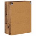 vidaXL Nástenné skrinky 2 ks Staré drevo 69,5 x 34 x 90 cm