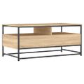 vidaXL Konferenčný stolík dub sonoma 100x51x45 cm kompozitné drevo