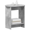 vidaXL Bočný stôl Betónovo sivá 50 x 39,5 x 55 cm Kompozitné drevo
