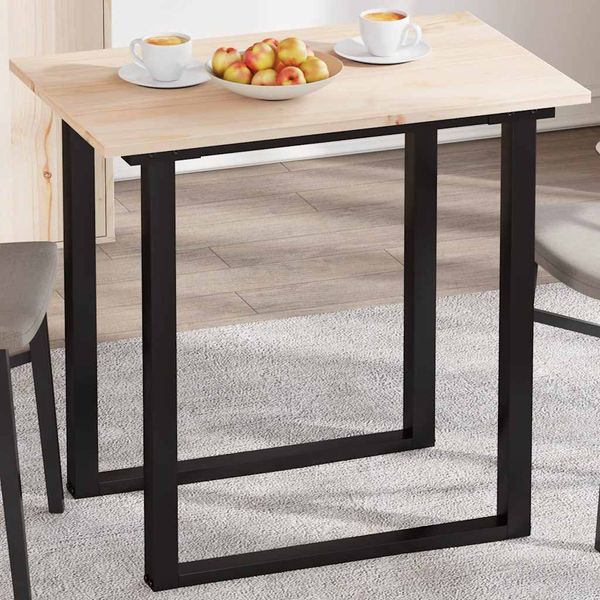 vidaXL Stolová doska 80x50x1,7 cm obdĺžniková masívna borovica