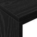 vidaXL Stôl Čierny dub Kompozitné drevo 109 x 50 x 78 cm