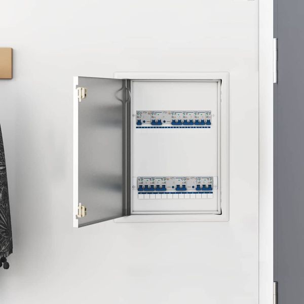 vidaXL Access Panel Biela 43,5 x 33 x 3 cm Oceľ