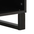 vidaXL TV skrinka hnedá 80x34x46 cm mangovníkový masív