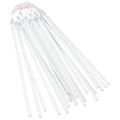 vidaXL Svetlá meteor 20 ks 50cm teplé biele 720 LED vnútorné vonkajšie