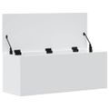 vidaXL Úložný box biely 90x35x35 cm kompozitné drevo