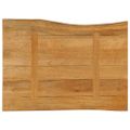 vidaXL Stolová doska 70x60x3,8 cm živý okraj masívne mango