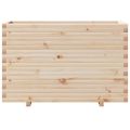 vidaXL Záhradný kvetináč 110x40x72,5 cm masívna borovica