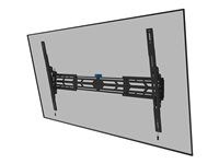 Montážna sada (montáž na stenu) - ťažká prevádzka - pre plochý panel - uzamykateľný - čierna - veľkosť obrazovky: 55"-115"
