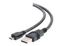 USB kábel - nabíjací kábel pre telefón - USB kábel - USB (M) do Micro-USB Type B (M) - USB 2.0 - 4,6 m - čierna